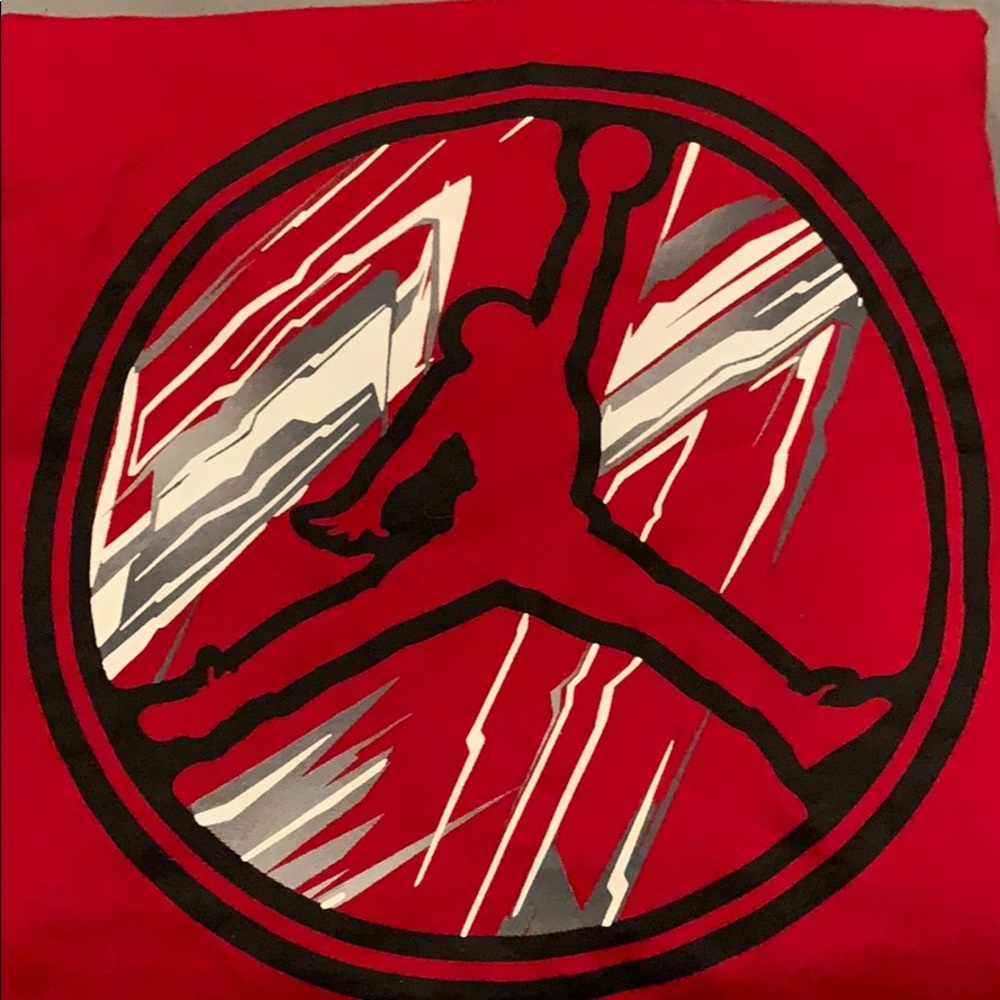 Kids red Jordan shirt